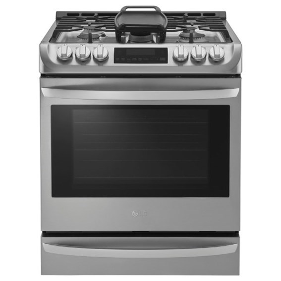 Lg gas range shop oven